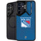 NHL New York Rangers Distressed Galaxy S24 FE Kickstand Case